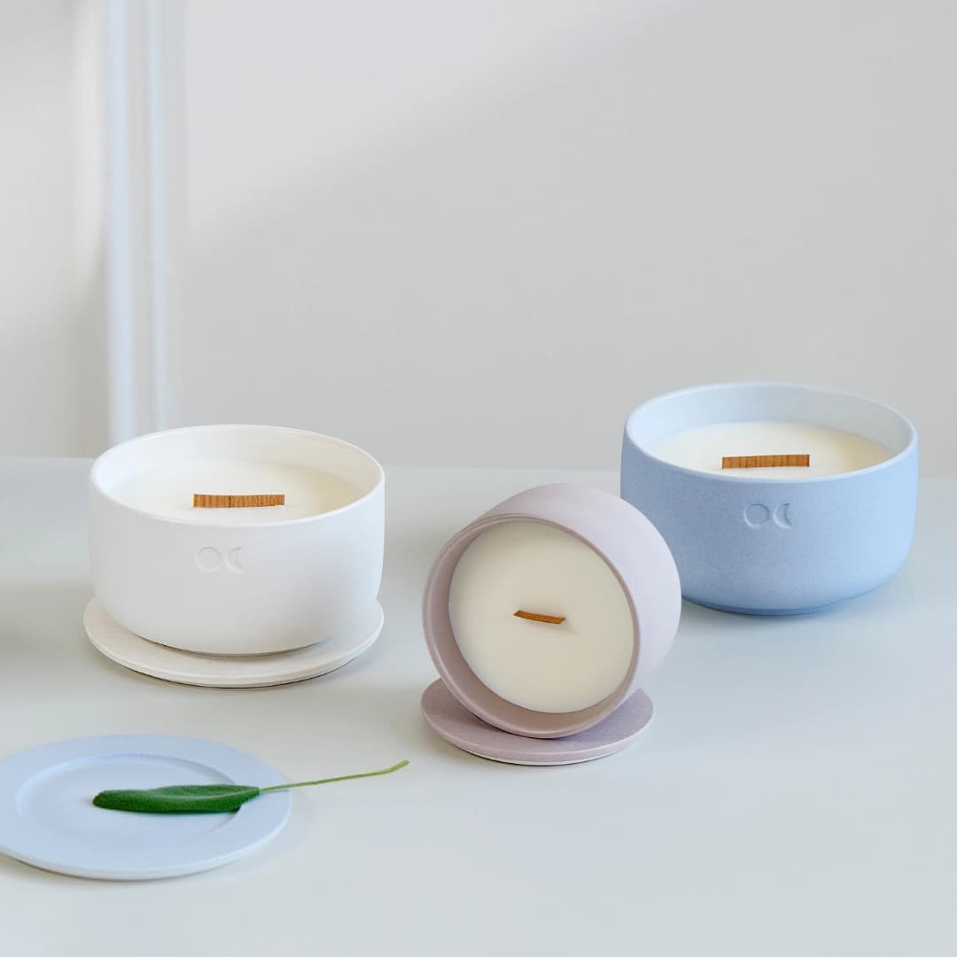 Blühendes Trio - Meersalz Salbei, Englische Birne Freesie, Zitronengras Bergamotte (440gr X 3)