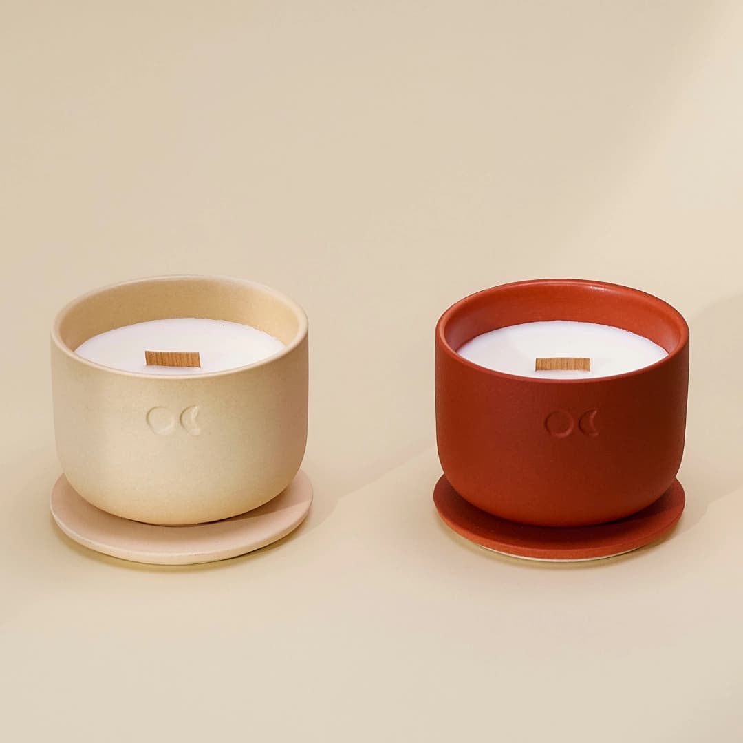 Blühendes Duo - Sandelholz, Amber (220gr X 2)