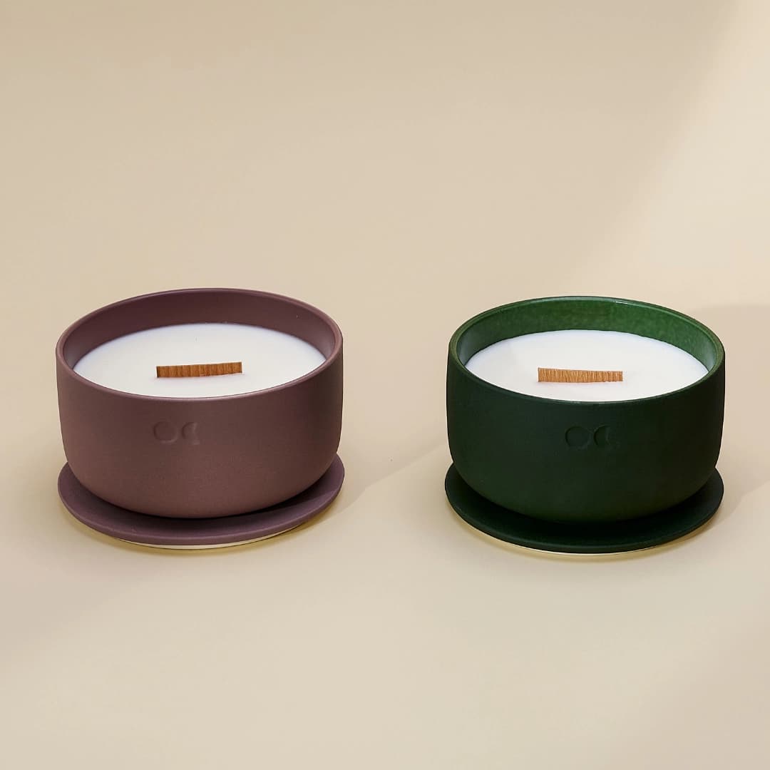 Blühendes Duo - Limette Basilikum und Zitrusfrüchte, Wacholder Lavendel (440gr X 2)