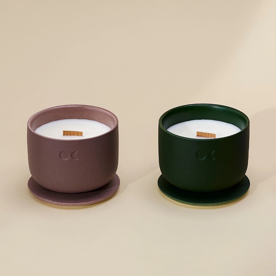 Blühendes Duo - Limette Basilikum und Zitrusfrüchte, Wacholder Lavendel (220gr X 2)