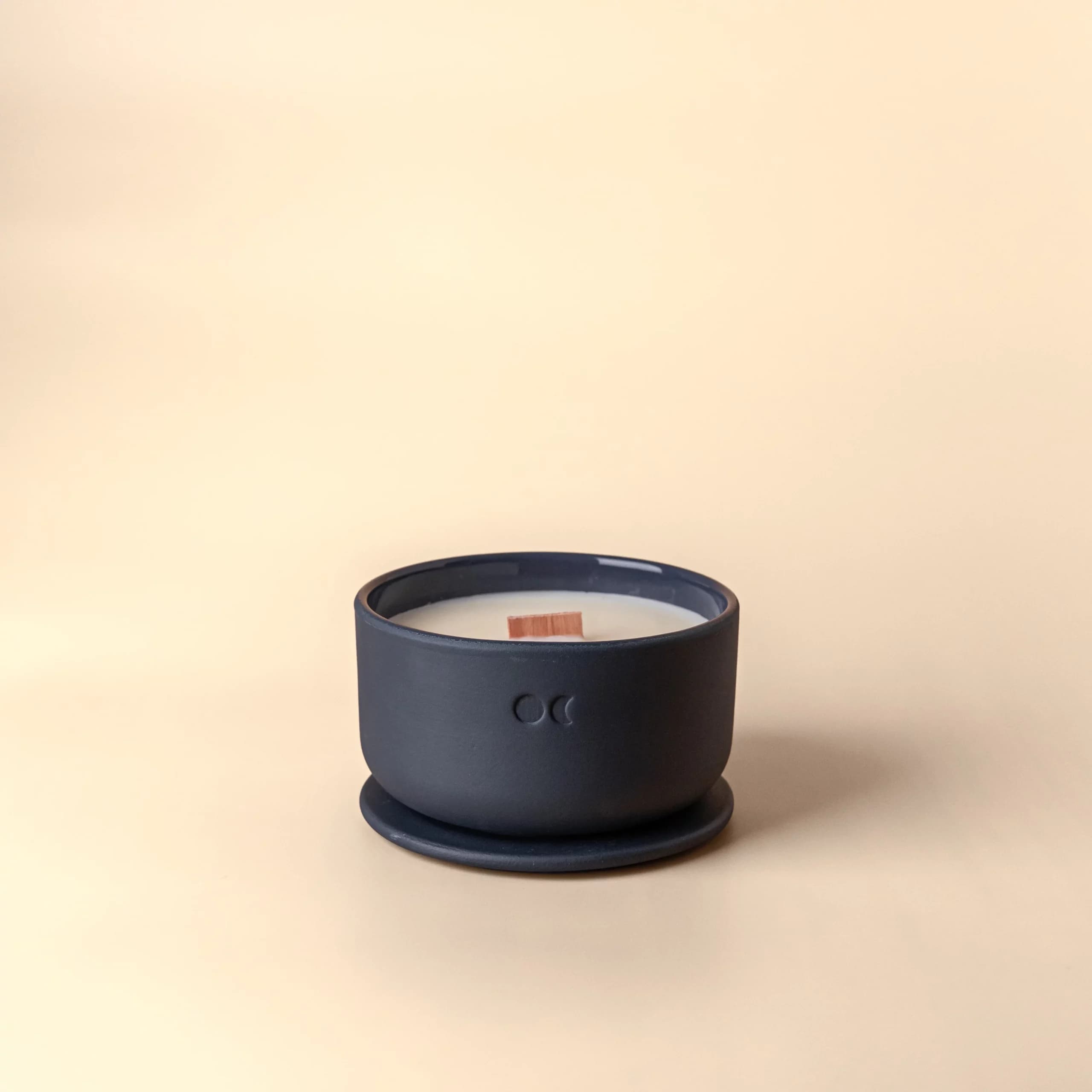 Blühende Keramikkerze - Sandelholz & Jasmin - 440g