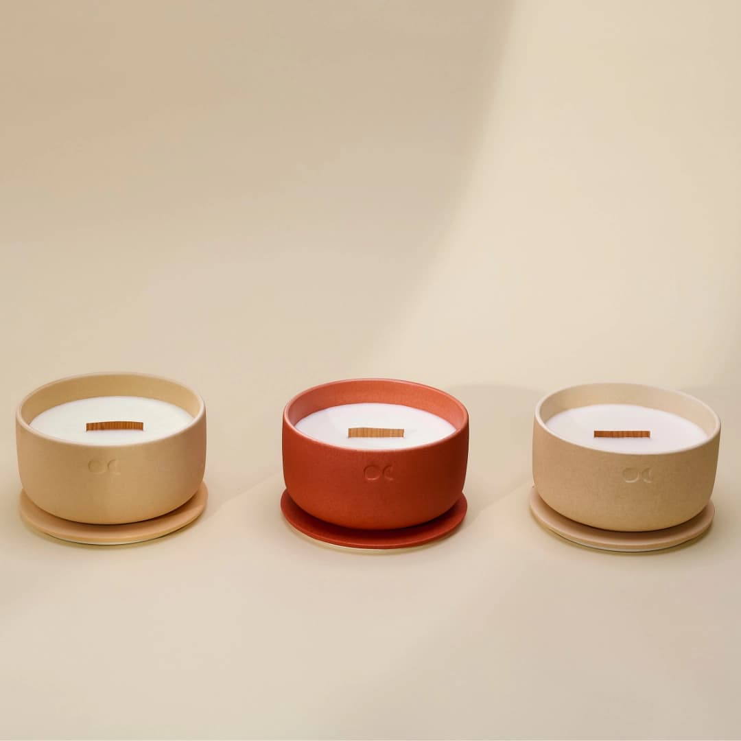 Blühendes Trio - Sandelholz, Mitternachtsjasmin, Amber (440gr X 3)