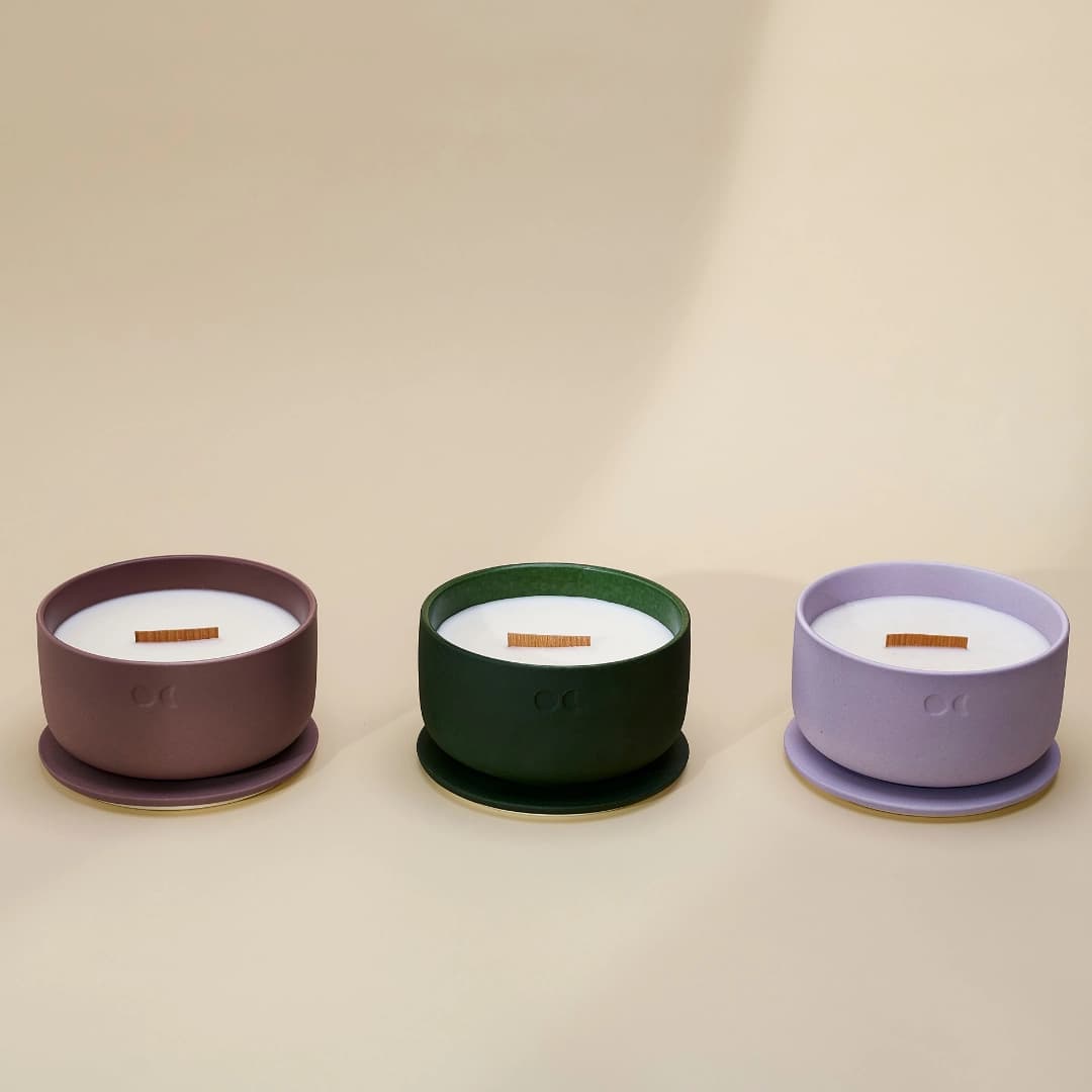 Blühendes Trio - Limette Basilikum und Zitrusfrüchte, Wacholder Lavendel, Kirschblüten (440gr X 3)