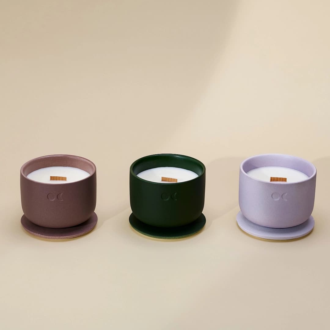 Blühendes Trio - Limette Basilikum und Zitrusfrüchte, Wacholder Lavendel, Kirschblüten (220gr X 3)